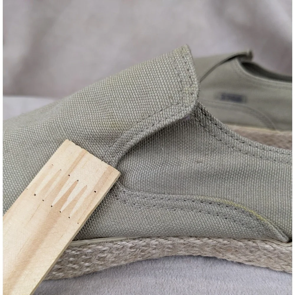 3768 10.5 270/95 Slip‎ On Hemp Wrapped Espadrilles Beige Hawaiian Boat Beach Bum